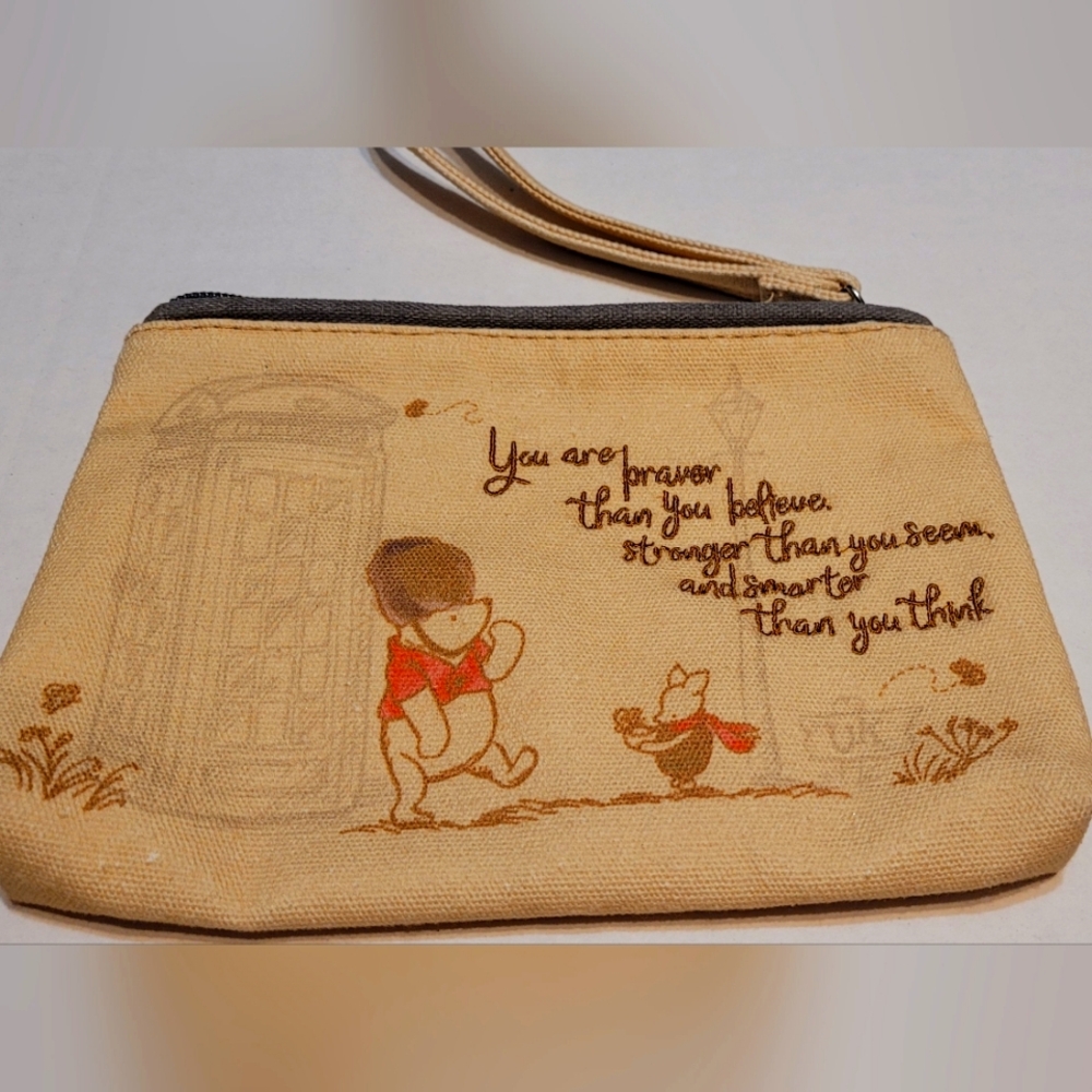 Whinnie the Pooh London wristlet